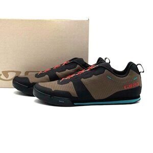 New Giro Tracker FastLace Mountain Bike Men's Shoes Flat Platform Brown
